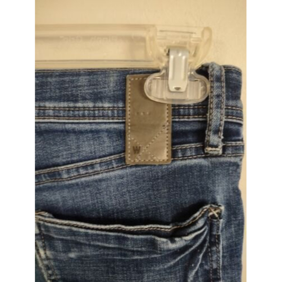 Depart West Trouper  Women's Blue Ankle Jeans Waist is 26 in - Picture 6 of 8